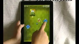 Cut The Rope HD Gameplay on iPad - Great-Apps.Com