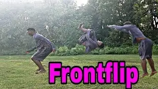 Front Flip On Ground Progression