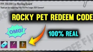 Rocky pet redeem code                     only for 11.59 am only                    and17 july only