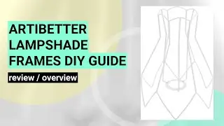 ARTIBETTER Lampshade Frames Review: DIY Elegance for Your Lighting Needs