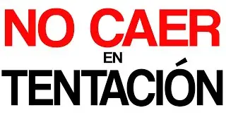 🔴APARTADOS PARA ELOHIM 1 ¿COMO NO CAER EN TENTACIÓN? por el Roeh Dr. Javier Palacios Celorio