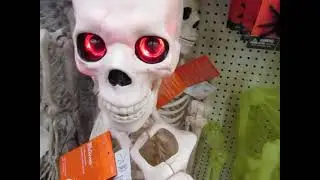 seasons usa talking hanging skeleton at canadian tire 2025