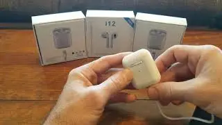 i12 TWS Earbuds - Charging Case Operation
