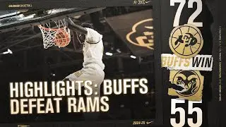 Men&rsquo;s Basketball: Colorado vs. Colorado State Highlights | Dec 7, 2024