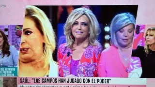 TERELU CAMPOS LIDIA LOZANO JLO 🩵SHAKIRA🩵X ESTAFAS NAVIDEÑA MIEDO TEMOR REACCIÓN#terelucampos#odio📺