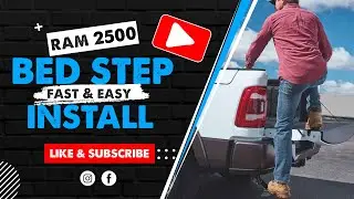 RAM 2500 2019&ndash;2023 гг. &mdash; Установка подножки для кузова &mdash; Infotainment.com