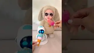 Cute Eilik Robot & Plush Doll!😍 #plushdoll #viral #cute #doll  #shorts #toys #trending #wow #eilik