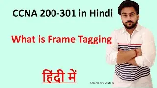CCNA 200-301 in Hindi Vol.32 | What is Frame Tagging