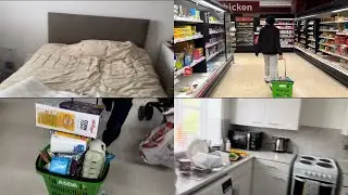 How much I spend on groceries as a Nigerian living in the uk| ASDA grocery haul| apartment viewing