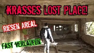 Krasses LOST PLACE in Niedersachsen entdeckt riesiges Geb&auml;ude und Baracken