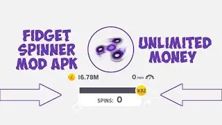 Fidget spinner MOD APK (ARGENT ILLIMIT&Eacute;E)