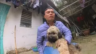 Một Ngày Đi Chợ Cùng Bạn Chó Cún Mua Vài Món Ăn