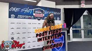 RONNIE GIBBS POST FIGHT INTERVIEW FROM PFL CHICAGO