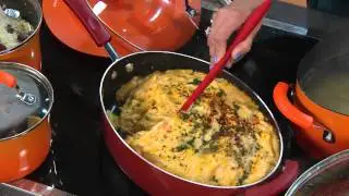 Rachael Ray 12-pc Gradient Porcelain Enamel Cookware Set with Jill Bauer