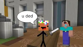 stabbing kids in the Hypixel Pit