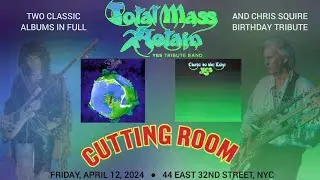 NYC Cutting Room presents Total Mass Retain YES Tribute Band 4/12/24