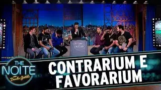 Contrarium e Favorarium: Murilo critica gemidão do zap | The Noite (02/08/17)