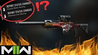 I Try To Quickscope w/ The SAB 50 in MW2 SHIPMENT and I Get REPORTED!  We also get DESTROYED!