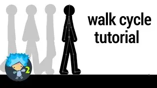 Easy walk cycle tutorial - Drawing Cartoon 2