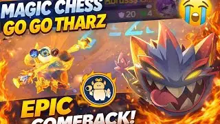 Best Tharz Comeback Ever? | Magic Chess Go Go Clutch Win#magicchessgogo 