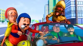 Dr. Jhatka Falls into Kidnappers&rsquo; Trap Upon Reaching the Science Exhibition|Motu Patlu-Dino Invasion