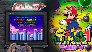New Super Mario World 1 The Twelve Magic Orbs POWERED-UP - World 3