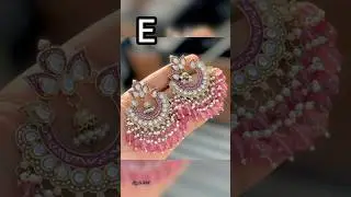 #viralshorts beautiful 😍 unique wedding earrings #fashion #uniquedesing #shortsvideo
