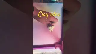 Clay idea mini spin toy