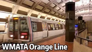 ⁴ᴷ⁶⁰ Washington Metro Orange Line Action