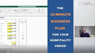 The 10-minute Business Plan for your hospitality venue!