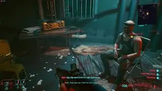 Cyberpunk 2077 Gig Bloodsport SOS merc needed For Regina Jones