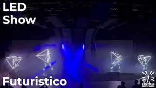 🌠Performers Luminosi Futuristici: Spettacolo Tecnologico per Eventi Esclusivi 🤖