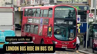 London Bus Adventure Route 158: Stratford to Chingford Mount 🚌🍂