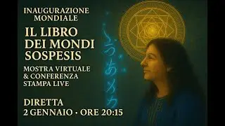 Inaugurazione Mondiale &ndash; Il Libro dei Mondi Sospesi | Mostra Virtuale & Conferenza Stampa LIVE