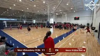 Metro 15 Elite Red vs. Mem VBAcademy 15 Blk (2026.02.01)