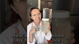 Has my fermented rice water gone bad?🤢🍚💦