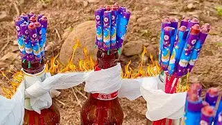 EXPERIMENT : 100 Firecracker Rockets