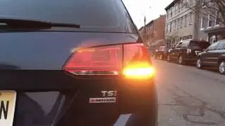 VW Golf Alltrack Euro Amber Turn Signals