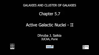 Chapter 5.7 Active galactic nuclei - II