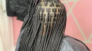 Get ready with me to braid my hair