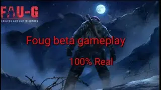 Faug Beta Gameplay With proof 😍😍