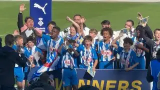 RCD Espanyol Campeones MIC 2025 sub 12 Futbol 7