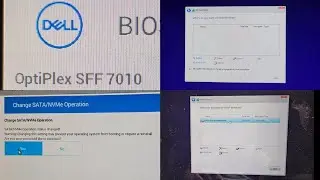 Dell OptiPlex SFF 7010 We Couldn't Find Any Drives. Windows 10 11 Install Fix Onto PCIe NVMe SSD