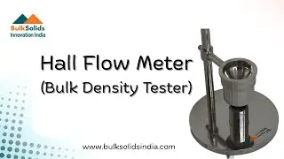Hall Flow Meter (Bulk Density Tester)॥ BSII॥ Quick, Easy and Cost Effective