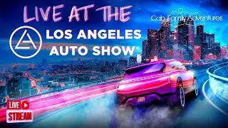 🔴 LIVE at 2024 LA AUTO SHOW! Exhibits Walkthrough! Saturday Nite! Los Angeles Convention Center!🏎️🚗🏁