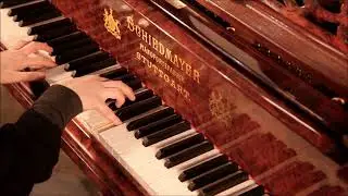 Piano Comparison: Listen to Debussy Arabesque on this Restored, Antique Schiedmayer Grand Piano