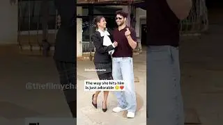 Sidhant Chaturvedi and Tripti Dimri spotted at Sun n Sand for promoting their film Dhadak 2