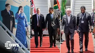Full Arrival of G20 Leaders: UK Starmer,Brazil&rsquo;s Lula & Vietnam&rsquo;s PM Land in Africa for Summit |AC1E