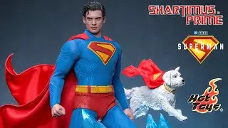 Hot Toys Superman & Krypto 2025 Movie 1:6 Scale Collectible Figure Revealed