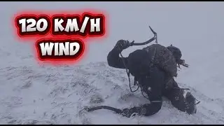 Allein in der Nordwand &ndash; 120 km/h Sturm🥶